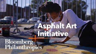 Bloomberg Philanthropies Invites U.S. Cities to Apply for Asphalt Art Grants