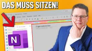  OneNote richtig nutzen: 5 Dinge, die DU IMMER beachten solltest!
