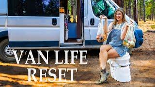 A Productive Day~ Van Life Reset Routine