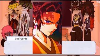  TOP 3  Uppermoons react to Yoriichi, Tiktoks, ...  Gacha Club  Demon Slayer Compilation 