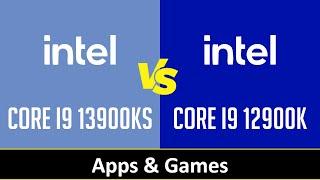 Intel Core i9 13900KS vs Intel Core i9 12900K - Apps & Games (RTX 4090)