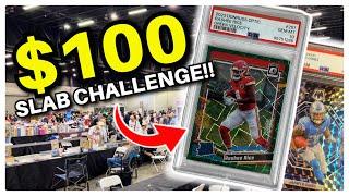 $100 GRADED CARD CHALLENGE At Culture Collision Card Show!