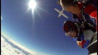 Skydiving tandem, my first jump from a perfectly good airplane!