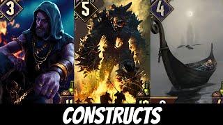 GWENT: Play Constructs Twice | Skellige Faction Deck