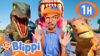 Blippi The Dino Explorer | Blippi | Educational Kids Videos | Moonbug Kids