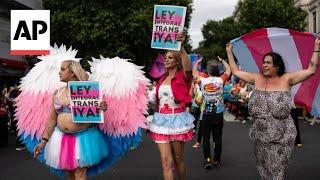 Thousands gather for first gay pride march of the Javier Milei era in Argentina