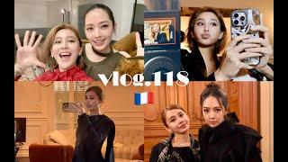 时装周偶遇郭碧婷2次 成为了好朋友 | Paris vlog.118