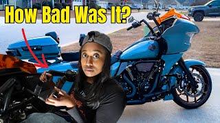 I Installed New Bars On My Harley-Davidson Road Glide | It Was Smooth Until This Happened