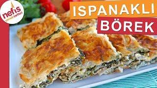 Sodalı Ispanaklı Tepsi Böreği - En pratik ıspanaklı börek yapımı