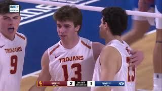 Men's Volleyball - USC 3, BYU 0: Highlights (3/8/25)