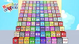 Numberblocks Step Squad ALL Numberblocks Song 1 - 100 NEW SEASON 7 FULL EPISODES Times Tables