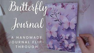 Butterfly Journal | A Handmade Journal Flip-Through