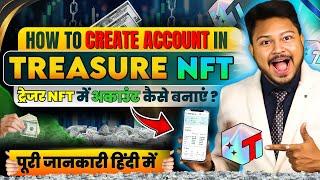 how to create treasure nft account