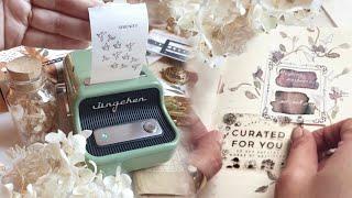 vintage mini pocket printer • wireless + inkless + bluetooth [unboxing & review]