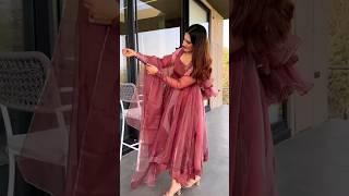 Organza Anarkali Outfits Ideas  #shorts #youtubeshorts #anarkalisuit #wedding #viral