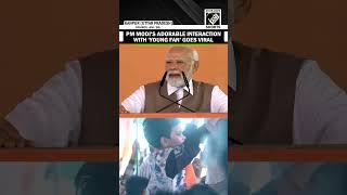 “Kandhe dukh jaayenge” PM Modi notices young fan from crowd, ‘adorable interaction’ goes viral