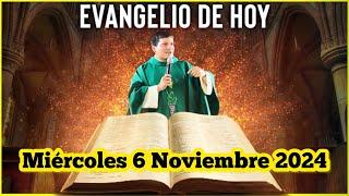 EVANGELIO DE HOY Miércoles 6 Noviembre 2024 con el Padre Marcos Galois