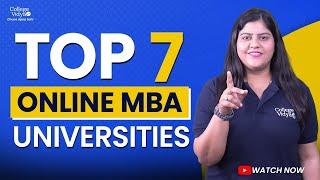 7 Best Online MBA Universities in India (2025) You Can't Miss | College Vidya