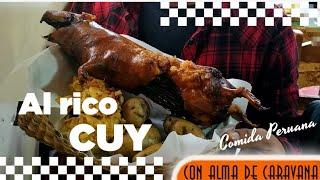 El mejor Cuy al horno. Comida Peruana. Cuzco, Cusco