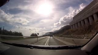 Patras to Kalavryta by National Roads 8 & 8A (highway & mountain road driving) - onboard camera