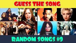 Guess the 50 Random Songs (Part 9) | Music Quiz