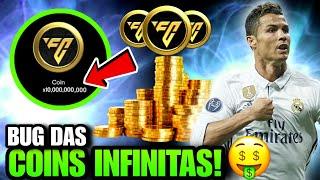 CORRE! BUG DAS COINS INFINITAS GERAL FAZENDO BILHÕES COM ESSE BUG NO FC MOBILE!