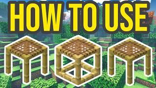 How To Use SCAFFOLDING In Minecraft