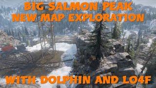 SnowRunner Big Salmon Peak New Map Exploration With Dolphin And Lo4f