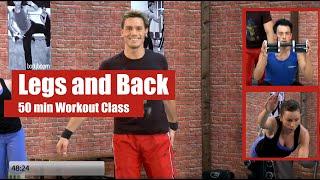 Powerfull Legs and Back Workout 50min