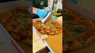 Let’s Make A Pizza At Di Fara In NYC  #shorts #pizza #pizzalover #italianfood