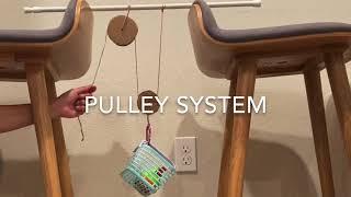 DIY Cardboard Pulley System