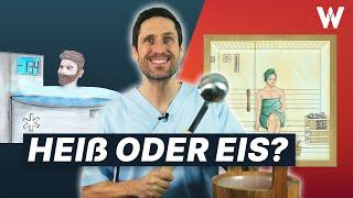 Eisbaden oder Sauna? Mein Favorit und die vielen Auswirkungen auf Ihre Gesundheit von Körper & Geist