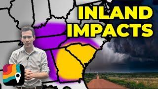 Helene’s inland impact