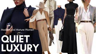 QUIET LUXURY FOR THE MODERN MATURE WOMAN | Nikol Johnson