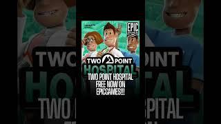 Two Point Hospital is now free on Epic Games. Don't forget to follow for more game news. #gaming