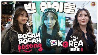 BBK KOREA (PART.1/4) - VLOG TRIO KOSONG, DI SINI ARTIS, DI SANA MALAH JADI PENGAMEN. FT YANNIE KIM