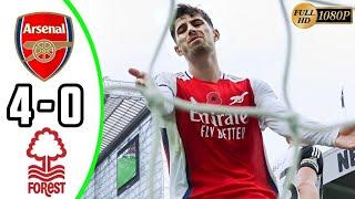 Arsenal vs Nottingham forest 4-0 - Premier league Highlights & All Goals 2024 HD