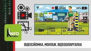 ВІДЕОЗЙОМКА, МОНТАЖ ЗА КРУПНІСТЮ ПЛАНІВ. ВІДЕОШПАРГАЛКА