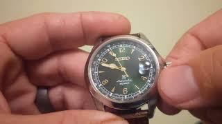 Seiko Alpinist SPB121 Watch Review