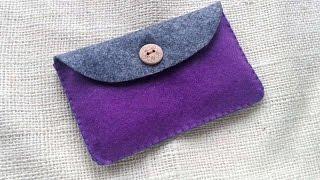 How To Create A Simple Felt Purse - DIY Crafts Tutorial - Guidecentral