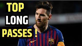 36 Long Passes That Impress The World!| LIONAL MESSI