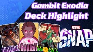 Gambit Combo brings my FASTEST INFINITE TICKET! | Marvel SNAP Deck Highlight