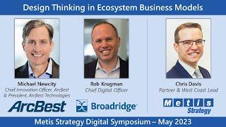 Design Thinking in Ecosystem Business Models with ArcBest & Broadridge Tech Execs | Technovation 769