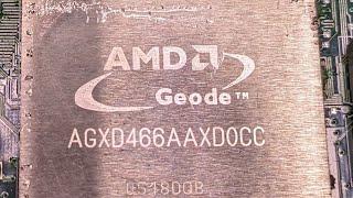 "AMD" Geode GX from WYSE SX0 showcase running DOOM on FreeDOS