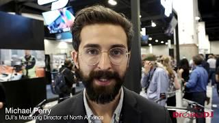 Interview with DJI's Michael Perry, Managing Director of North America at the AUVSI Xponential 2018