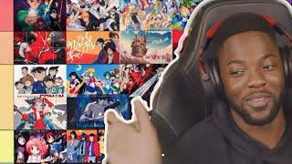 Mark reacts to Leland & Dylan Anime Tier List!