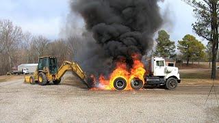 2020 Burnout Callout - 1974 White Road Boss - 8V71 Two Stroke Detroit Diesel