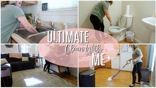 CLEAN WITH ME 2019 | ULTIMATE CLEAN WITH ME | CLEANING MOTIVATION