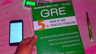 Manhattan 5lb Book of GRE, Is it really a 5 pound Book? (2.268Kg)????