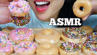 ASMR 12 KRISPY KREME DONUTS IN 10 MIN CHALLENGE (SOFT CRUNCH EATING SOUNDS) NO TALKING | SAS-ASMR